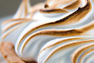 Zesty Lemon Tart with Luscious Toasted Meringue Delight