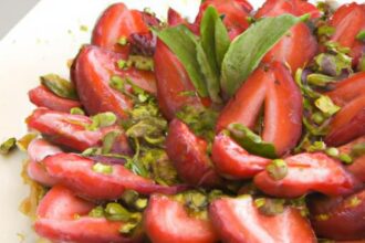 A Flavor Fusion: Crafting the Perfect Pistachio Strawberry Tart