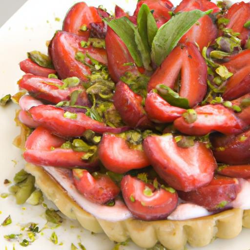 A Flavor Fusion: Crafting the Perfect Pistachio Strawberry Tart