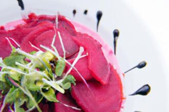 Beetroot Dust Garnish: Elevate Plates with Vibrant Flair