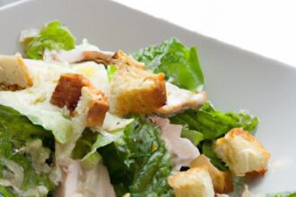 Crisp & Classic: Best Chicken Caesar Salad with Homemade Croutons