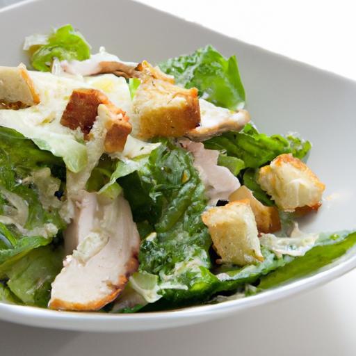 Crisp & Classic: Best Chicken Caesar Salad with Homemade Croutons
