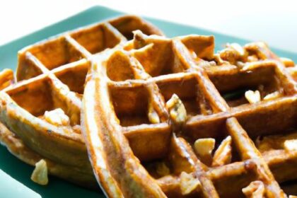Fluffy Vegan Almond Flour Waffles: A Nutty Morning Treat