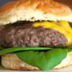 Bold Bison Burgers: Juicy Patties Loaded with Cheddar