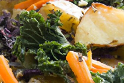 Hearty Sweet Potato and Kale Casserole: A Nourishing Delight