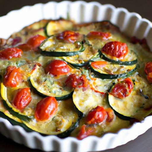 Savor the Flavor: Zucchini Tomato Parmesan Bake Recipe