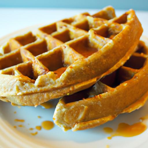 Fluffy vegan Almond Flour Waffles: A nutty Morning Treat