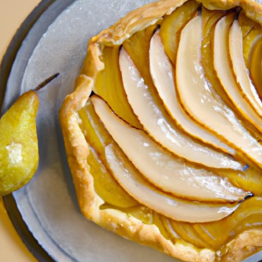 Pear Tart perfection: A Sweet Slice of Autumn Delight
