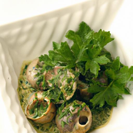 Savoring Escargots de Bourgogne: garlic Parsley Delight