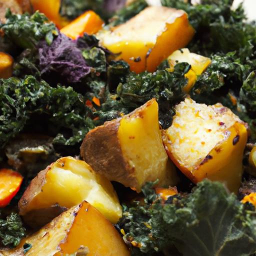 Hearty Sweet Potato and Kale Casserole: A Nourishing Delight