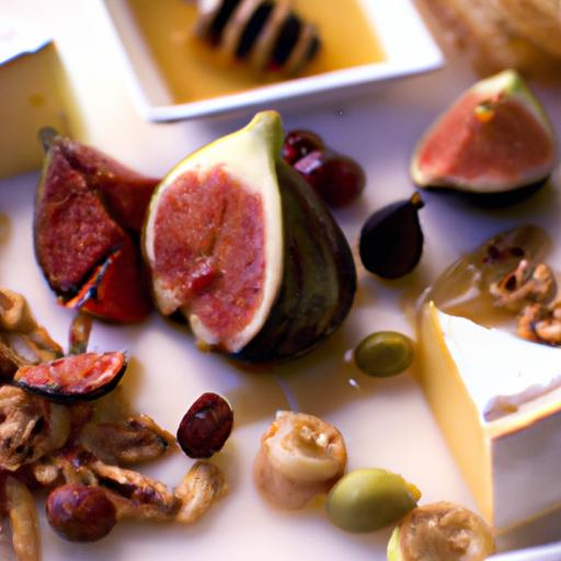 Decadent Gourmet Cheese Board with Figs and Honey Pairings