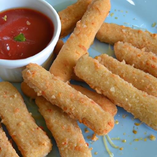 Crispy Delight: How to Make Gluten-Free Mozzarella Sticks