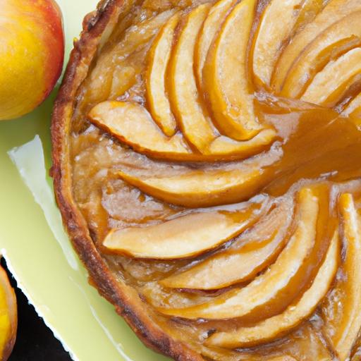 Decadent Salted Caramel Tart with Apples: ⁤A⁢ Sweet‌ Autumn Delight