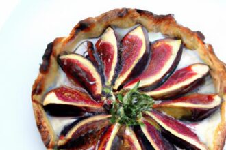 Sweet Harmony: Crafting the Perfect Fig and Honey Tart