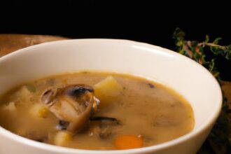 Hearty Crockpot Mushroom Soup: Cozy Comfort in a Bowl