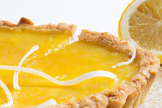 Zesty Lemon Tart: A Tangy Twist on Classic Dessert Bliss