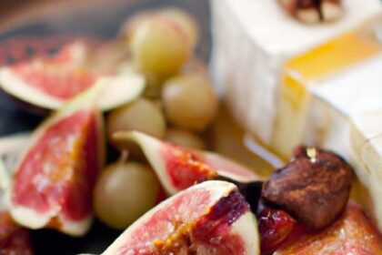 Decadent Gourmet Cheese Board with Figs and Honey Pairings