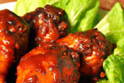 Irresistible Chicken Drumsticks Slathered in Tangy BBQ Sauce