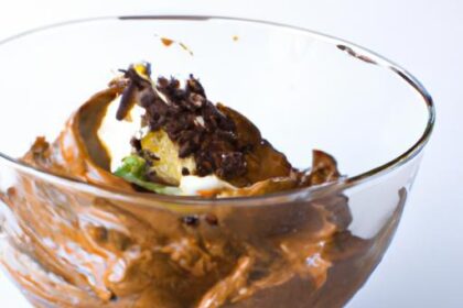 Indulgent Avocado Chocolate Protein Mousse: Healthy & Decadent