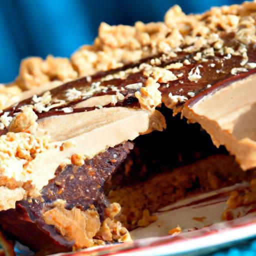 Indulgent Delight: The Ultimate Chocolate Peanut Butter Pie