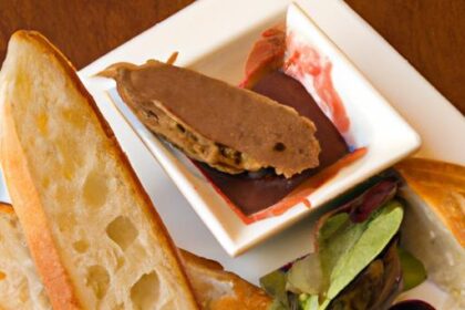Decadent Duck Liver Pâté Served with Crispy Toasted Baguette