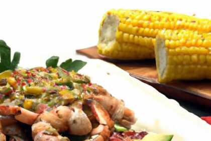 Fresh Flavors Unite: Corn, Shrimp & Avocado Delight