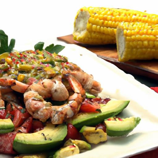 Fresh Flavors Unite: Corn, Shrimp & Avocado Delight