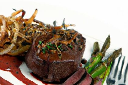 Savor Venison Loin Drizzled with Fragrant Juniper Sauce
