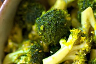 Brighten Your Veggies: Steamed Broccoli with Lemon Zest
