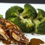 Savor the Flavors: Grilled Chicken with Balsamic Glaze & Broccoli