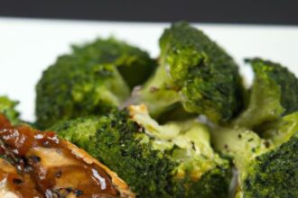 Savor the Flavors: Grilled Chicken with Balsamic Glaze & Broccoli