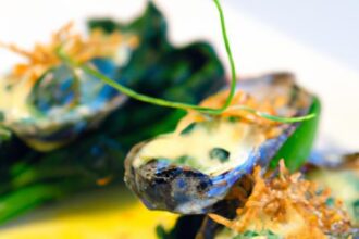 Oysters Rockefeller Reimagined: Spinach & Hollandaise Twist