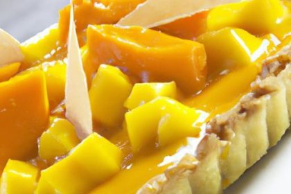 Mango Tart Magic: A Sweet Slice of Tropical Delight