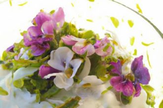 Delightful Pistachio & Rosewater Mousse: A Floral Treat