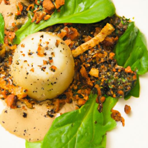 Spherified Polenta Meets Umami: The Magic of Mushroom Dust