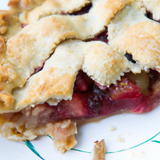 A Delicious Twist: Blackberry⁤ Apple Pie ‌with Crunchy Crumble