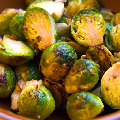 golden Garlic Roasted Brussels Sprouts: A Savory Delight