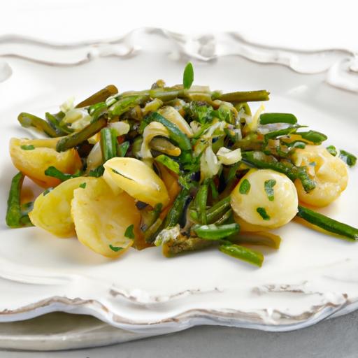 A Taste of France: Classic Potato & Green Bean Salad Delight