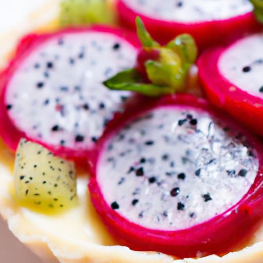 Exotic ⁣Dragon Fruit Tart with⁣ Creamy⁤ Vanilla Crust Delight