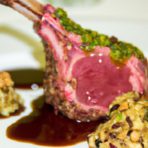 Elevate Dinner: Rack of Lamb with Pistachio Crust & Mint Jus