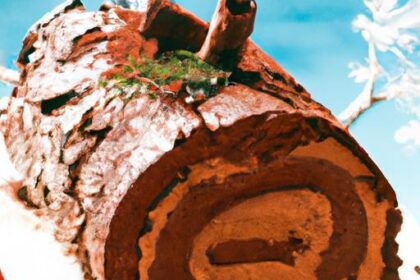 The Yule Log Cake: Tradition Wrapped in Sweet Delight