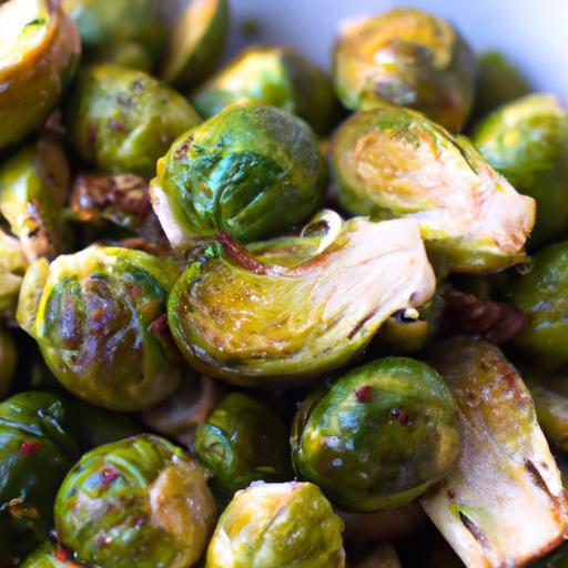 Golden Garlic Roasted Brussels Sprouts: A Savory Delight