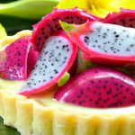 Exotic Dragon Fruit Tart with Creamy Vanilla Crust Delight