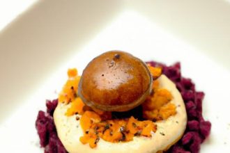 Spherified Polenta Meets Umami: The Magic of Mushroom Dust