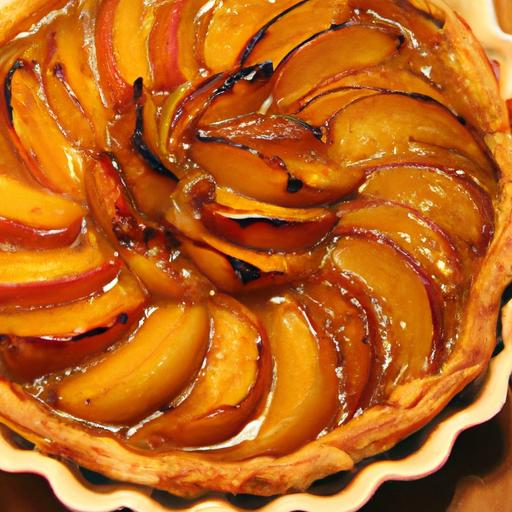 Golden French Apple Tart with a Luscious Apricot Glaze