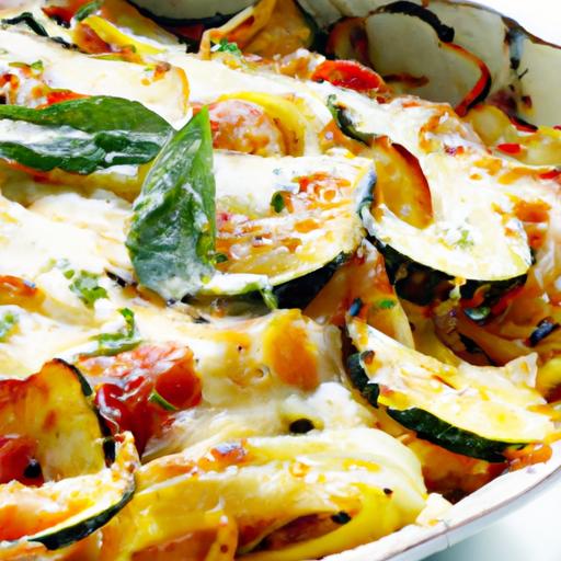 Golden Zucchini & Tomato Bake: A Parmesan Delight Recipe