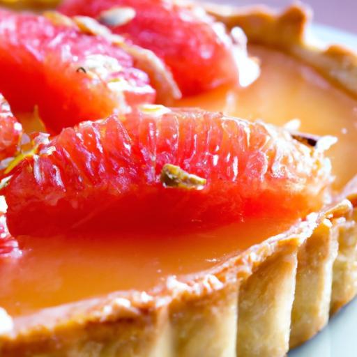Zesty Delight: Mastering the Art of Grapefruit Curd Tart