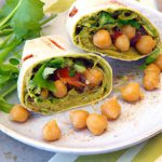 Wholesome Chickpea Salad Wrap with Creamy Avocado Bliss