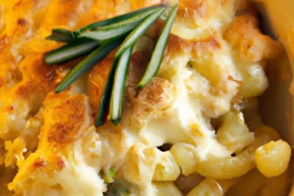 Cheesy Cauliflower Mac Bake: A Healthy Comfort Twist