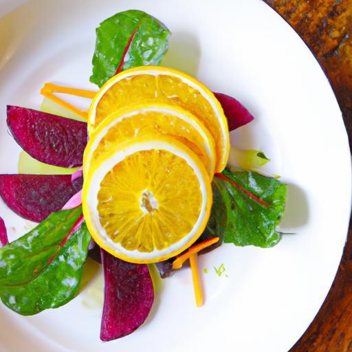 Bright & Bold: Vegan Beet Carpaccio with Zesty Orange Vinaigrette